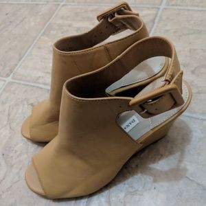 Mustard Wedge Heels